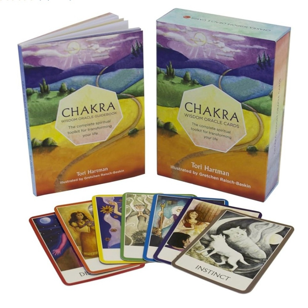 Chakra Wisdom Oracle Deck and Guidebook by Tori Hartman